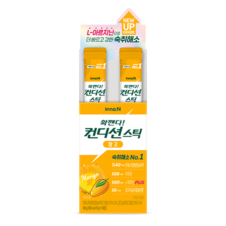HK이노엔 컨디션스틱(망고맛_18g*10포 180g/EA)