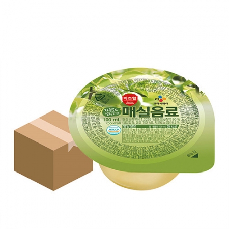 이츠웰 자일로스매실음료(컵_100ml*45EA/BOX)