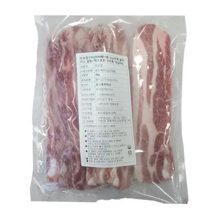 돈삼겹 (1cm, 오스트리아산, 냉동 1Kg/EA) 구이용