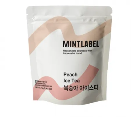 민트라벨 복숭아아이스티(외식전용 1Kg/EA)
