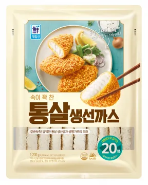대림선 속이꽉찬통살생선까스(60g*20입 1.2Kg/EA)