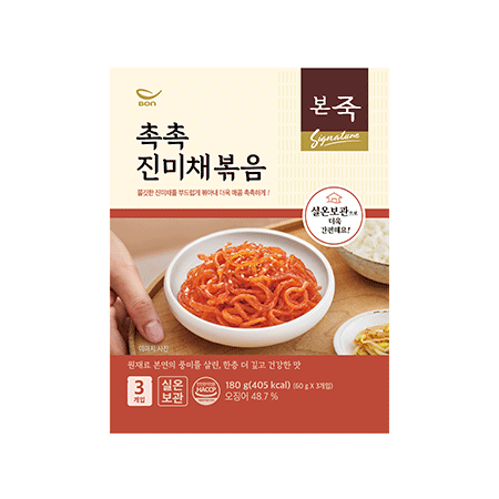 본죽 촉촉진미채볶음(60g/EA)