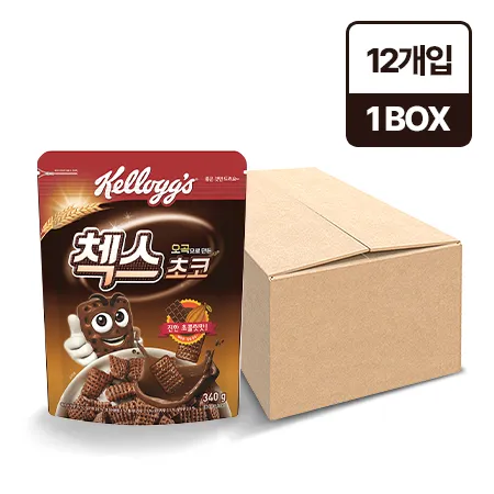 켈로그 쵸코첵스(340g*12EA/BOX)