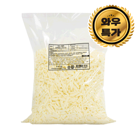 ★초특가★도노쉐프 피자치즈(모짜89%+고다9% 2.5Kg/EA)