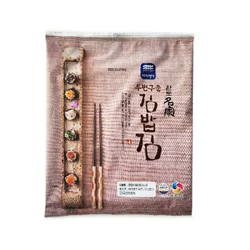 ♥수산특가♥ 완도명가 두번구운김밥김(10매_전남도지사인증 24g/EA)