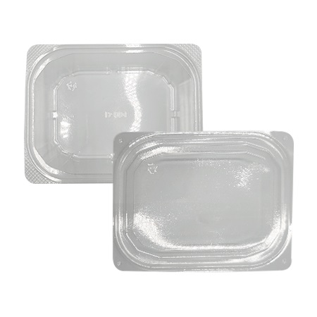 샐러드용기세트(TY204_투명_사각_찬용_180*140*45_100입 EA)