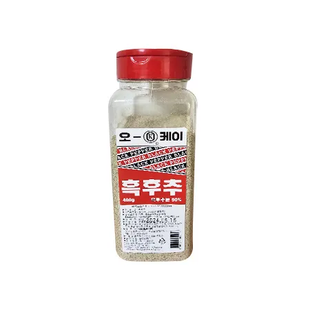 오케이 흑후추분말(기획_PET_90% 400g/EA)