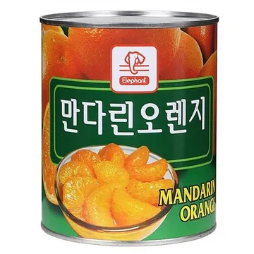 코끼리 밀감캔(830g/EA) [원산지: 상세설명참조]