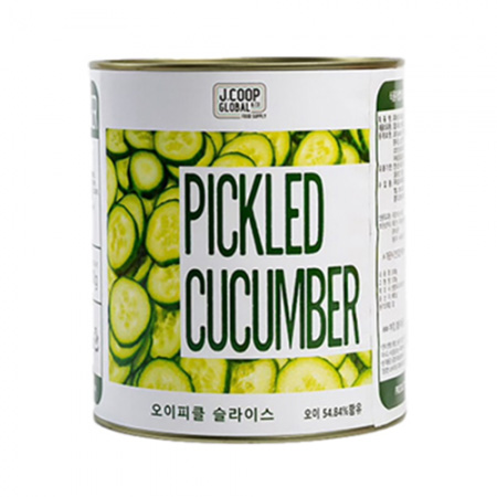 제이쿱글로벌 오이피클(홀 3.1Kg/EA)