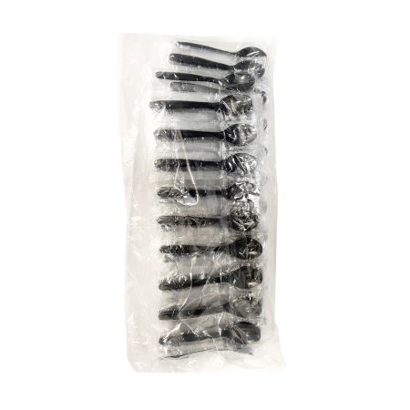 일회용숟가락(검정_18cm_개별포장_1500입 BOX)