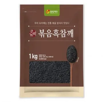맛뜨락 볶음흑참깨(검정깨 1Kg/EA)