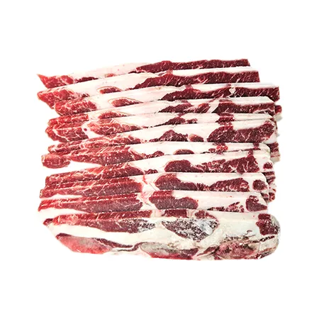 ♥정육특가♥ 소LA갈비(UN, 8mm슬라이스, 미국산, 냉동 1Kg/EA) 구이용 이미지