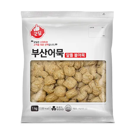 굿딜_엄선 부산알뜰볼어묵(NEW_8±2g*125±10개 1Kg/EA)