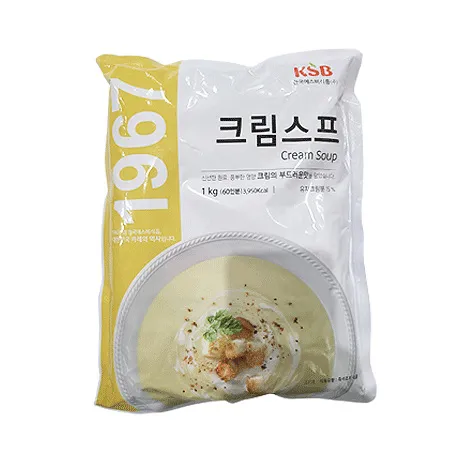 한국에스비 크림스프(골드 1Kg/EA) [원산지: 상세설명참조]