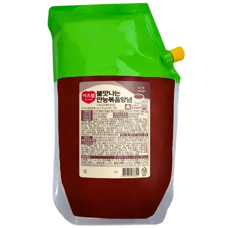 이츠웰 불맛나는만능볶음양념(약70인분용_약간매운맛 2Kg/EA)