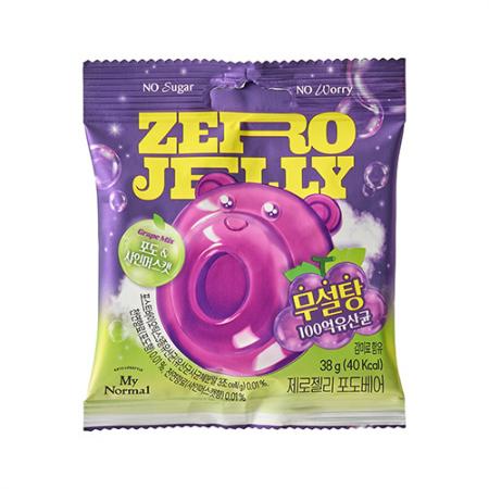 마이노멀 제로젤리(포도베어_38g*8개입 304g/EA)