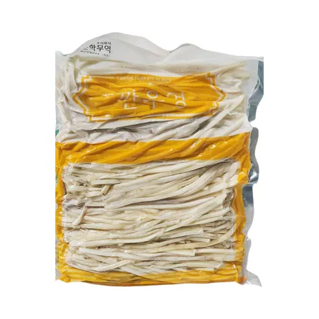 ⭐️교차출고⭐️ 깐우엉채(진공 2Kg/EA) 5mm 내외 김밥용 우엉채 김밥재료 신상품 초특가 나물 이미지