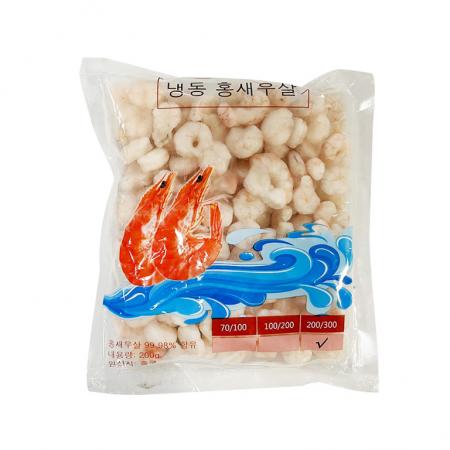 PRIDE 냉동새우살(홍새우_PD_200~300 200g/EA) 꼬리 없음