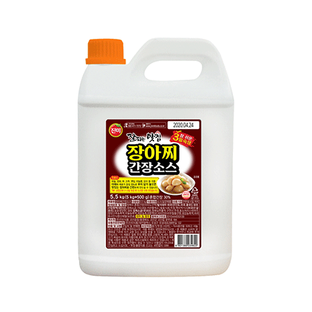 진미 장아찌간장소스(잘되는맛집 5.5Kg/EA)