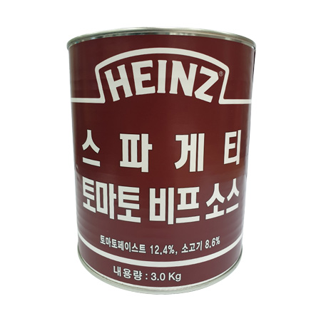 하인즈 스파게티토마토비프소스(3Kg/EA)