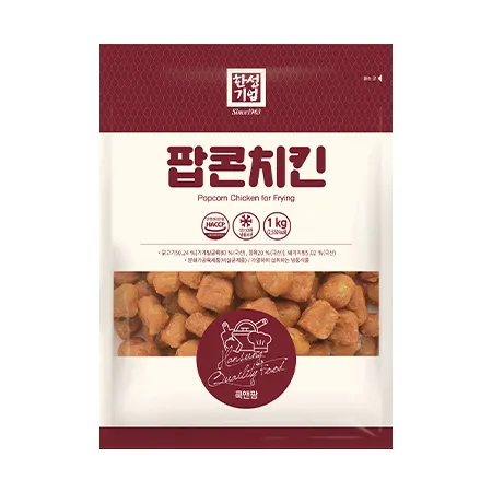 한성기업 팝콘치킨(6g*165±10입 1Kg/EA)