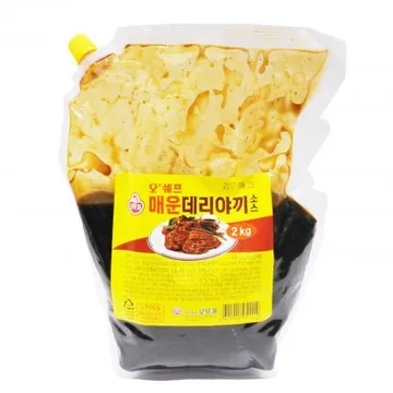 오쉐프 매운데리야끼소스(2Kg/EA) [원산지: 상세설명참조]