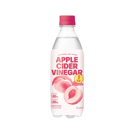 클룹 애사비소다(500ml_신비복숭 500g/EA)x24 박스판매