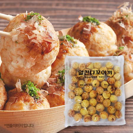 ♥튀김특가♥ 딤섬 순한 타코야끼(20g*50입 1Kg/EA) 타꼬야끼 타코야끼 이미지