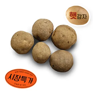 ★매일시장특가★ 감자(대 80~120g/개 1Kg/EA)