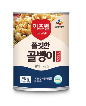이츠웰 골뱅이캔(자연산 400g/EA)