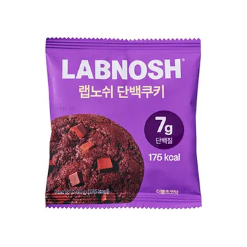 랩노쉬 단백쿠키(더블초코_40g*10개입 400g/EA)