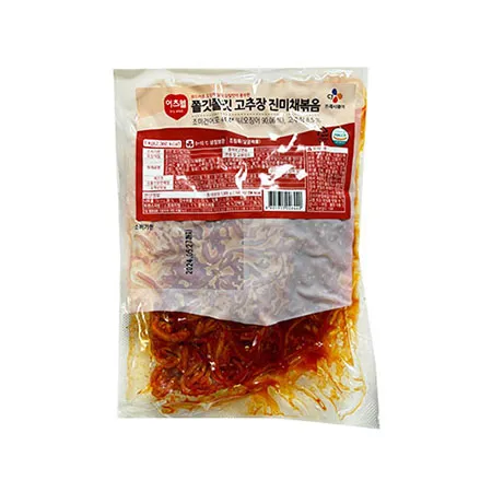 이츠웰 쫄깃쫄깃고추장진미채볶음(1Kg/EA) 업소용 반찬