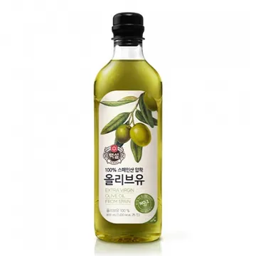 백설 올리브유(900ml_압착 822g/EA)