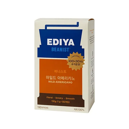 이디야 아메리카노(마일드_1g*130T 130g/EA)