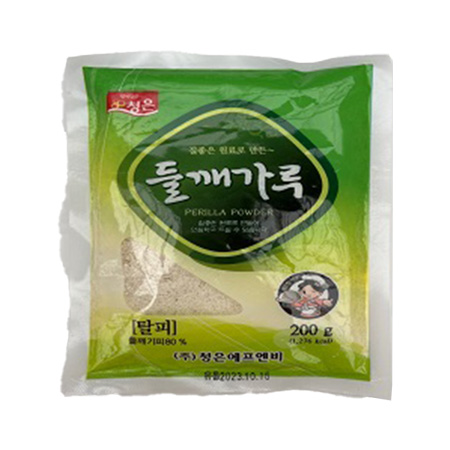 청은에프엔비 탈피들깨가루(파우치_80% 200g/EA)