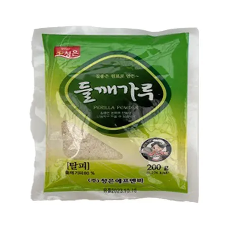 청은에프엔비 탈피들깨가루(파우치_80% 200g/EA)