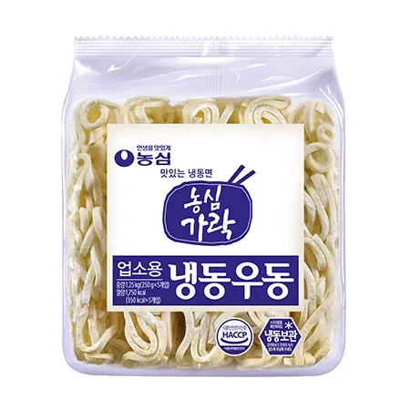 농심 가락우동면(250g*5입 1.25Kg/EA)