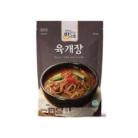 도야지식품 맘으로육개장(500g/EA)