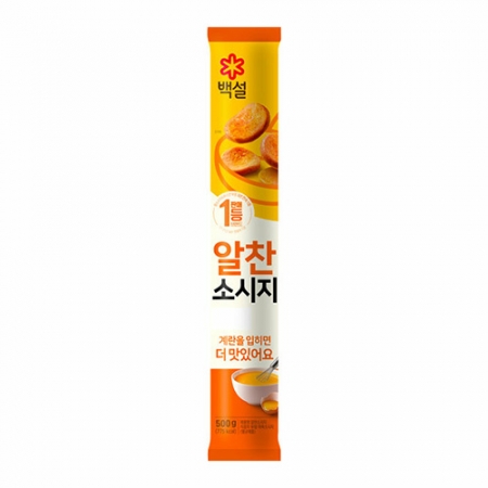 백설  소시지(알찬 500g/EA) 소세지