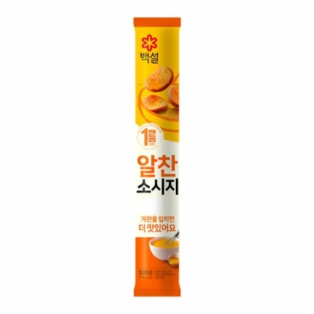 백설  소시지(알찬 500g/EA) 소세지