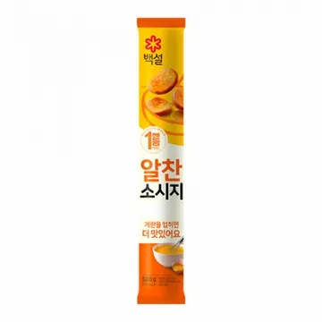 백설 소시지(알찬 500g/EA) 소세지
