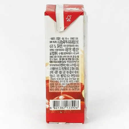내사랑 사과주스(팩_185ML 185g*24EA/BOX) 이미지