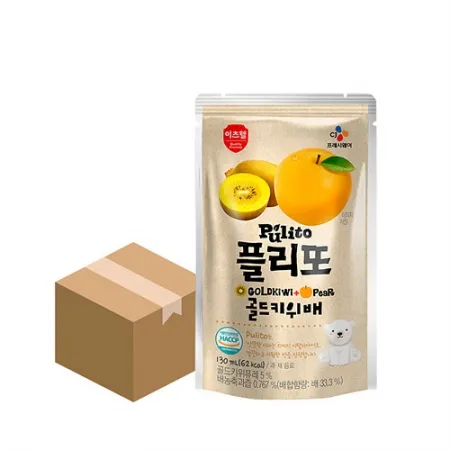 이츠웰 플리또(골드키위배 130ml*40EA/BOX) [원산지: 상세설명참조]