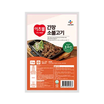 이츠웰 간장소불고기(3Kg/EA)