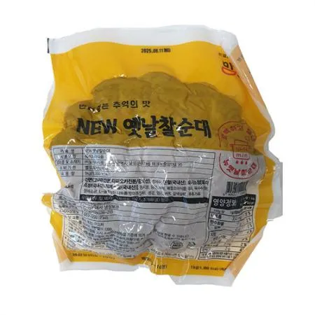 도야지식품 순대(new옛날찰순대_슬라이스_60±5개입 1Kg/EA)