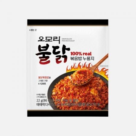 유어스 누룽지(오모리불닭볶음밥_22g*10입 220g/EA)