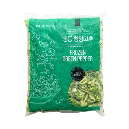 냉동청양고추(슬라이스_5mm절단 1Kg/EA)