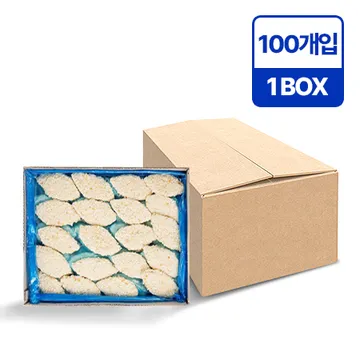 이츠웰 흰살생선까스(60g*100입 6Kg/BOX)