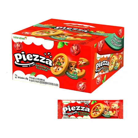 미성패밀리 미니볼로네이즈피자향비스킷(21g*24개입 504g/EA)