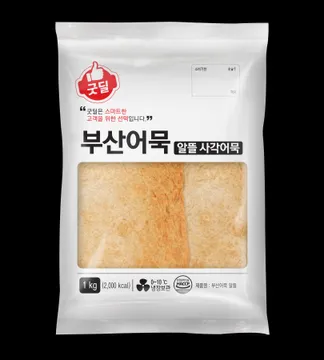 굿딜_엄선 부산알뜰사각어묵(NEW_60±3g*17±2입 1Kg/EA)